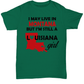 Live in Montana Still a Louisiana Girl Unisex T-shirt