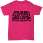 Nurse By Day, Dog Lover By Night White Unisex Tee Shirt