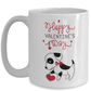 Happy Valentine's Day Cute Puppy Coffee Mug