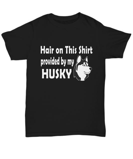 Husky Dog Lover Unisex Black Tee Shirt
