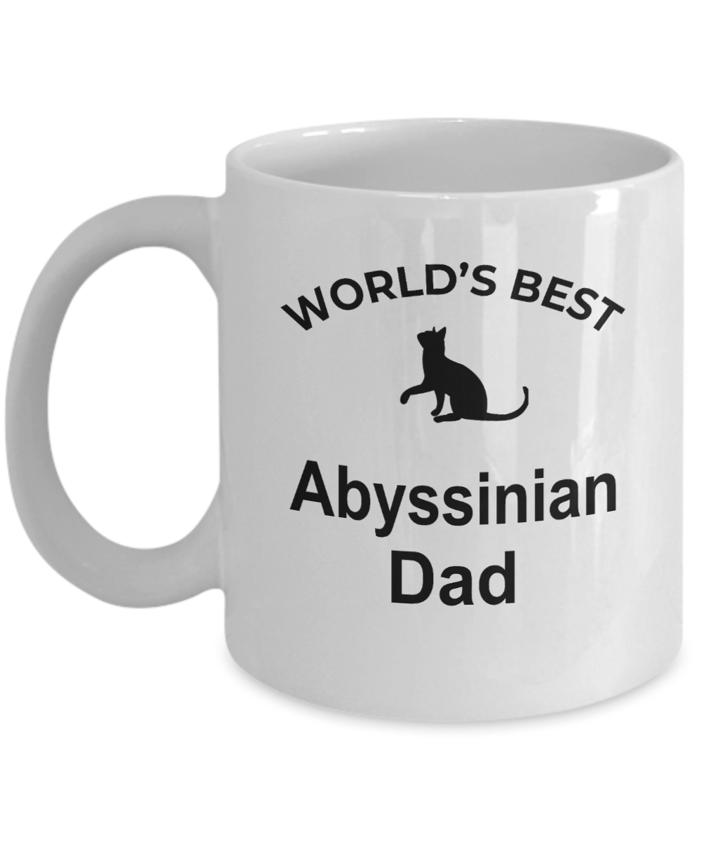 Abyssinian Cat Ceramic Coffee Mug