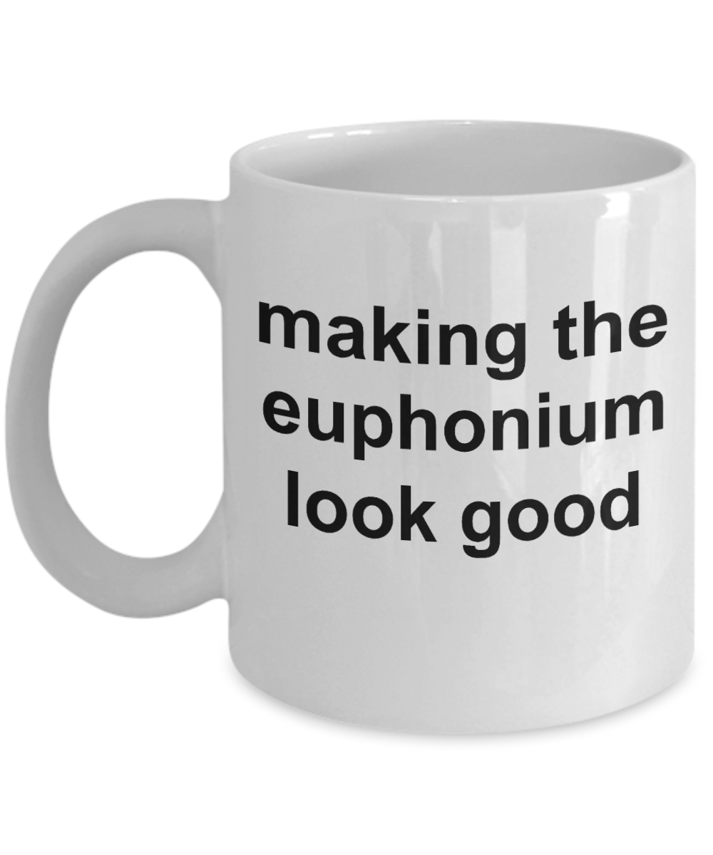 Funny Euphonium Player Mug