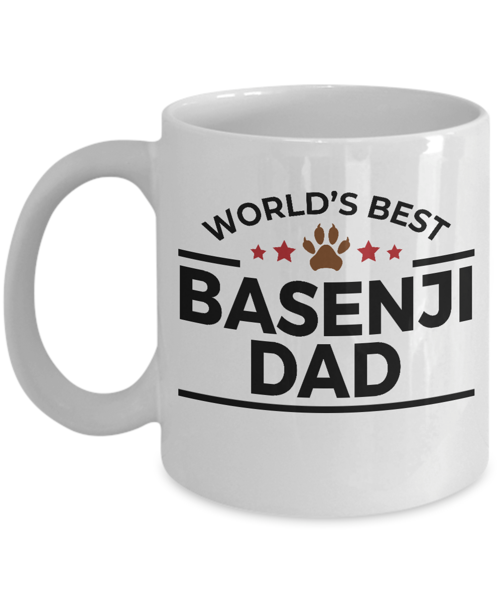 Basenji Dog Dad Coffee Mug
