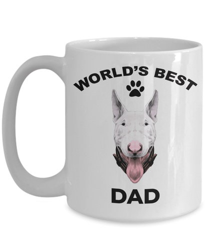 Bull Terrier Dog Dad Coffee Mug