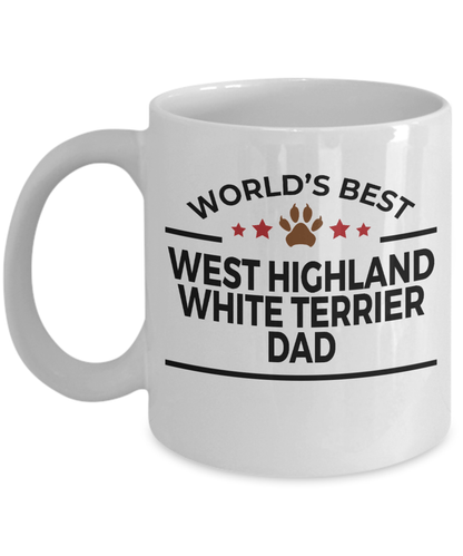 West Highland White Terrier Dog Dad Mug