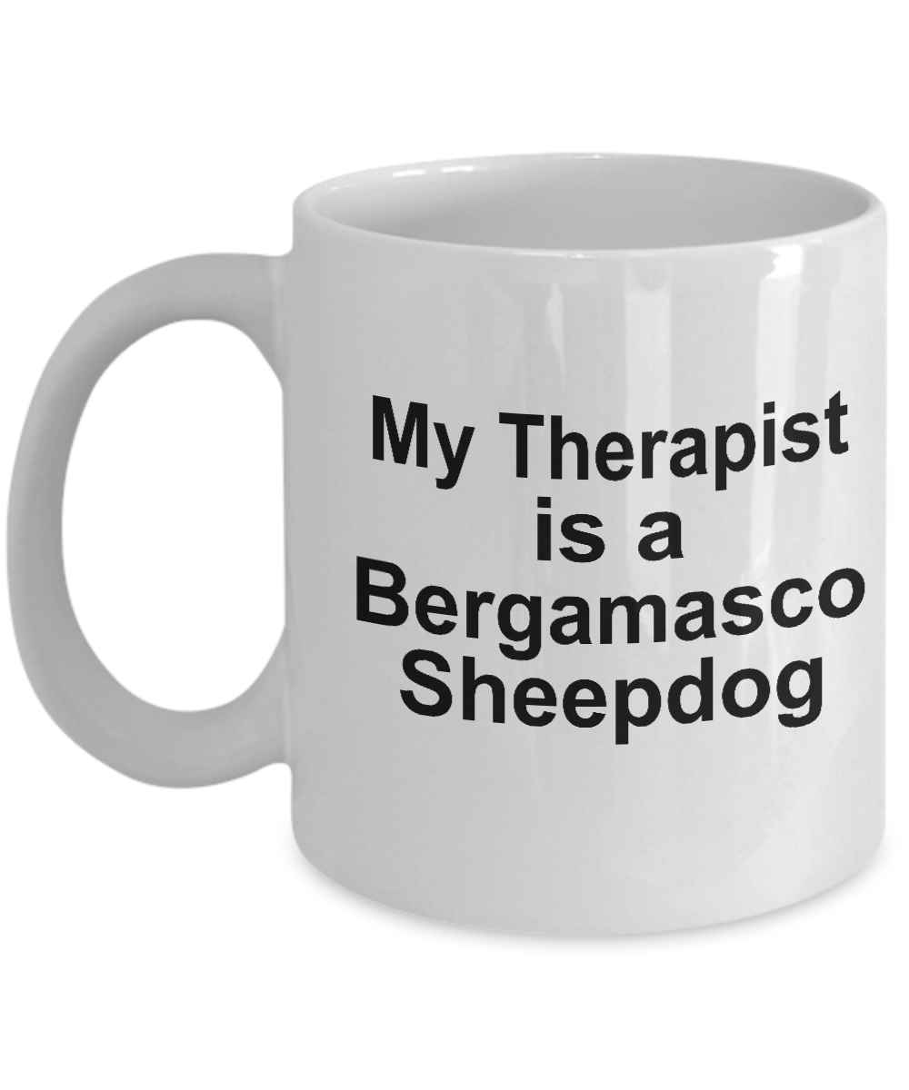 Bergamasco Sheepdog Dog Therapist Coffee Mug