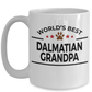 Dalmatian Dog Grandpa Coffee Mug