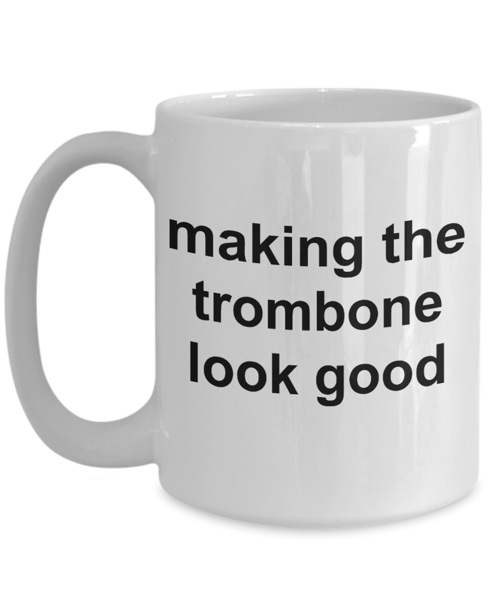 Funny Trombone Player Mug