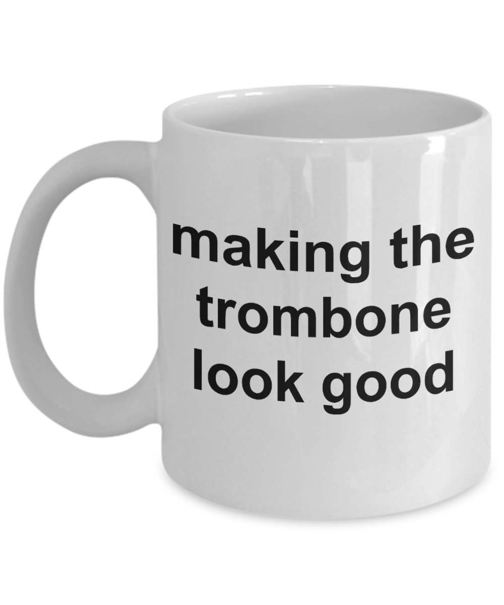 Funny Trombone Player Mug