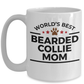 Bearded Collie Dog Mom Coffee Mug