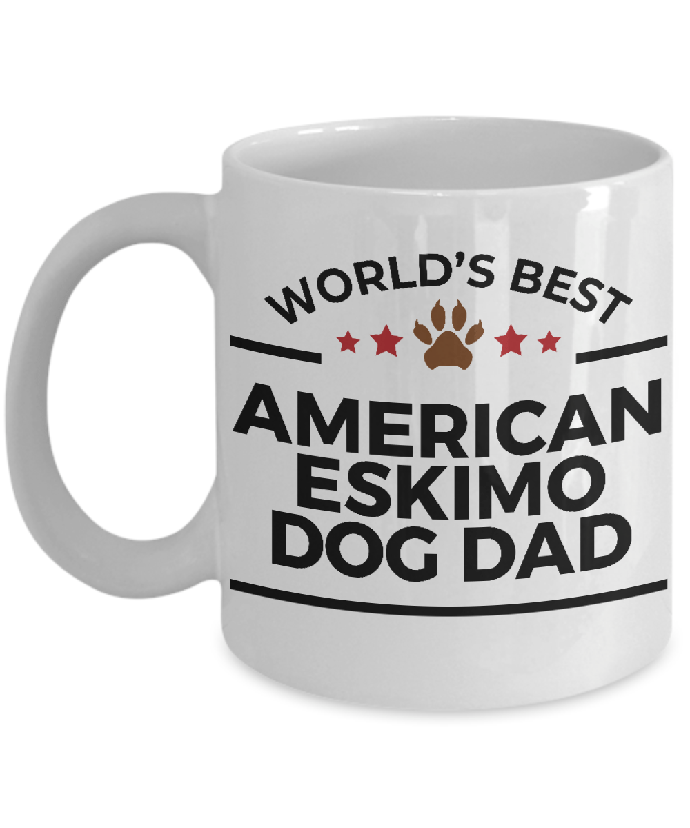 American Eskimo Dog Dad Coffee Mug