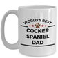 Cocker Spaniel Dog Dad Coffee Mug