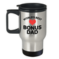 World's Best Bonus Dad Travel Mug