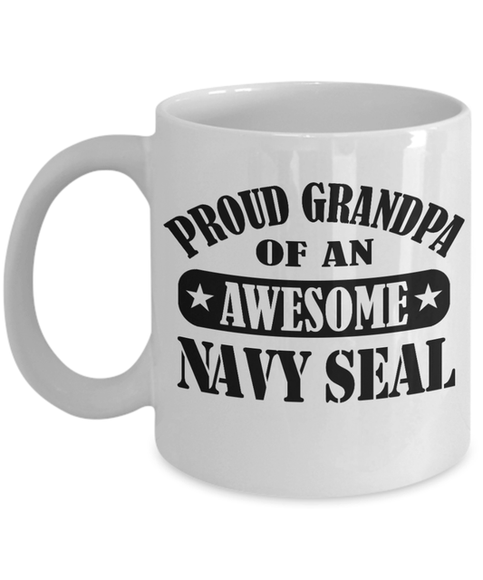 Navy Seal Grandpa Coffee Mug