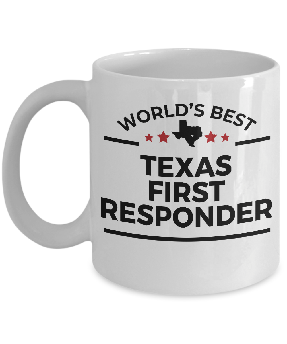 Texas First Responder Coffee Mug