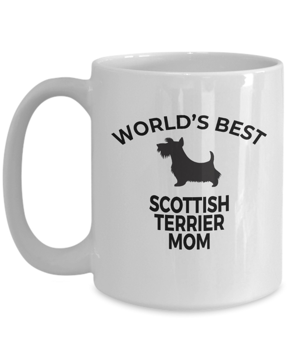 Scottish Terrier Dog Mom Coffee Mug