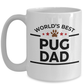 Pug Dog Dad Coffee Mug