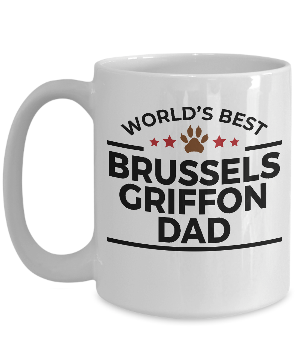 Brussels Griffon Dog Dad Coffee Mug
