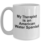 American Water Spaniel Dog Therapist Coffee Mug