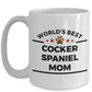 Cocker Spaniel Dog Mom Coffee Mug