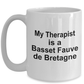 Basset Fauve de Bretagne Dog Therapist Coffee Mug