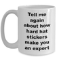Construction worker gift -  funny coffee mug