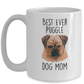 Best Ever Puggle Dog Mom Ceramic Coffee Mug