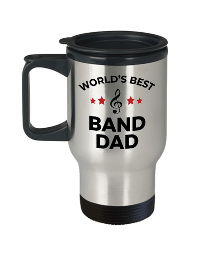 Band Dad Travel Coffee Mug