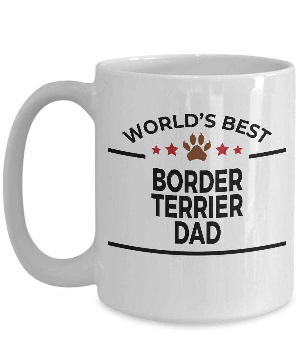 Border Terrier Dog Dad Coffee Mug