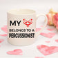 Drummer Mug - My Heart Belongs To A Percussionist