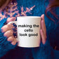 Funny Cello Player Mug