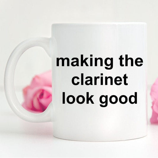 Funny Clarinet Player Mug