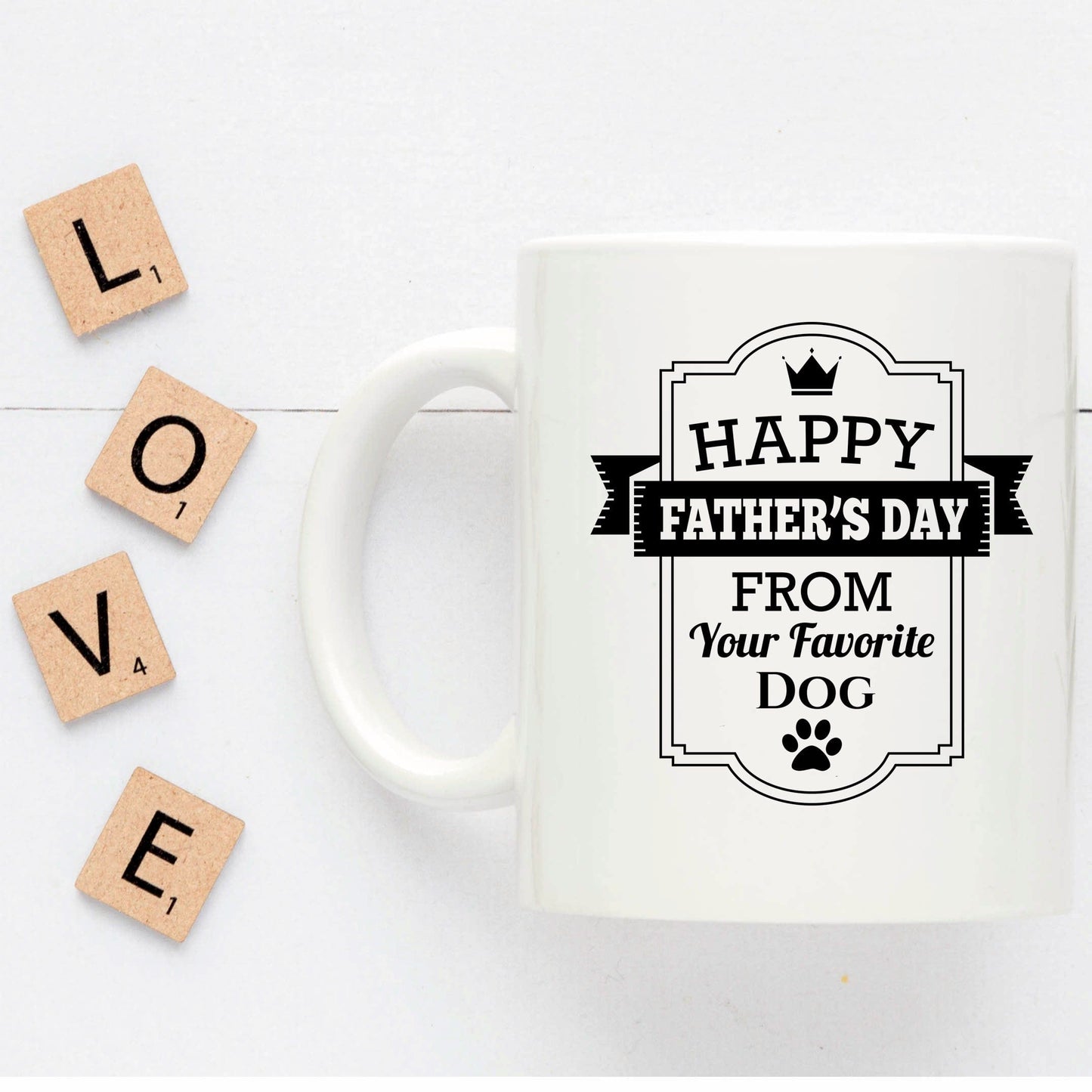 Father's Day Mug from Favorite Dog