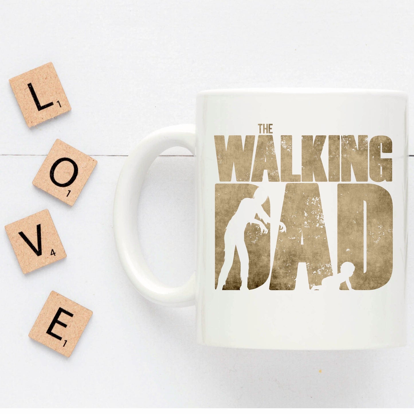 Funny Dad Mug - The Walking Dad