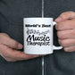 Music Therapist Gift White Ceramic Coffee Mug