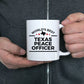 Texas Peace Officer Gift World's Best White Ceramic Coffee Mug