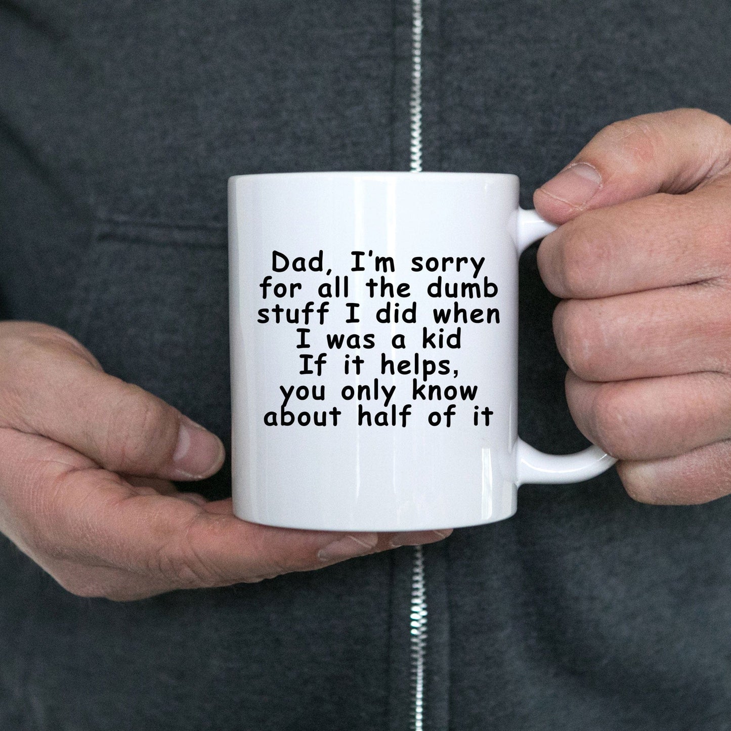 Sorry Dad Funny Father's Day Mug