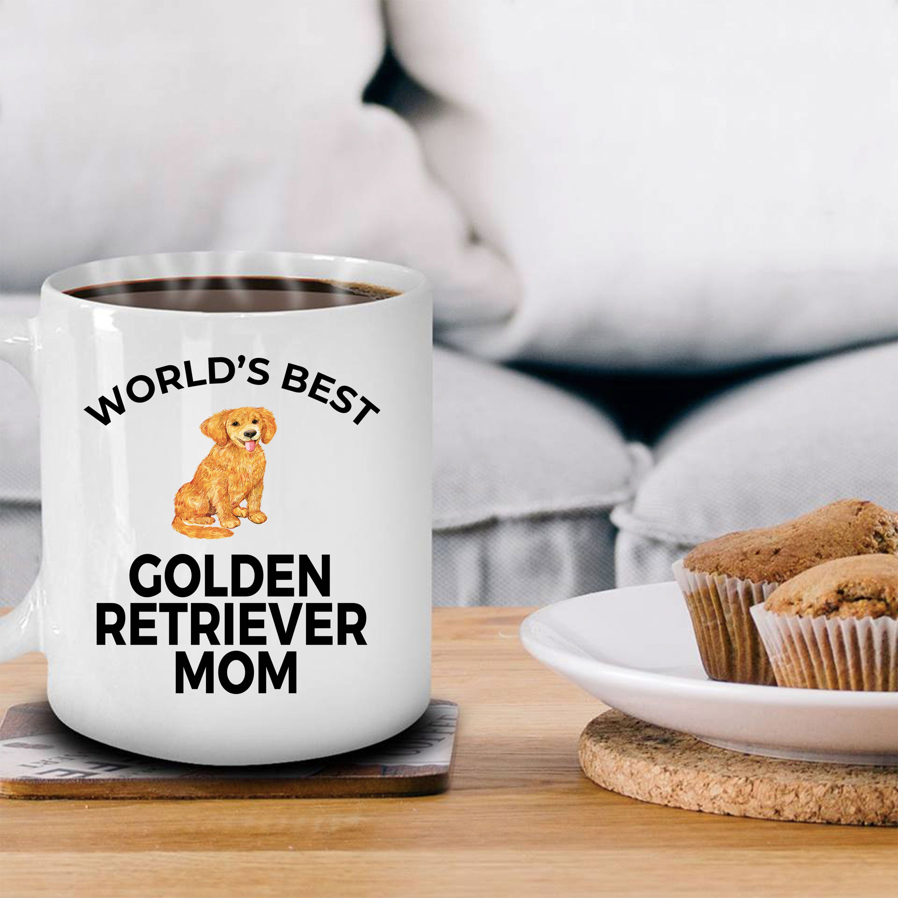 Golden retriever mom store mug