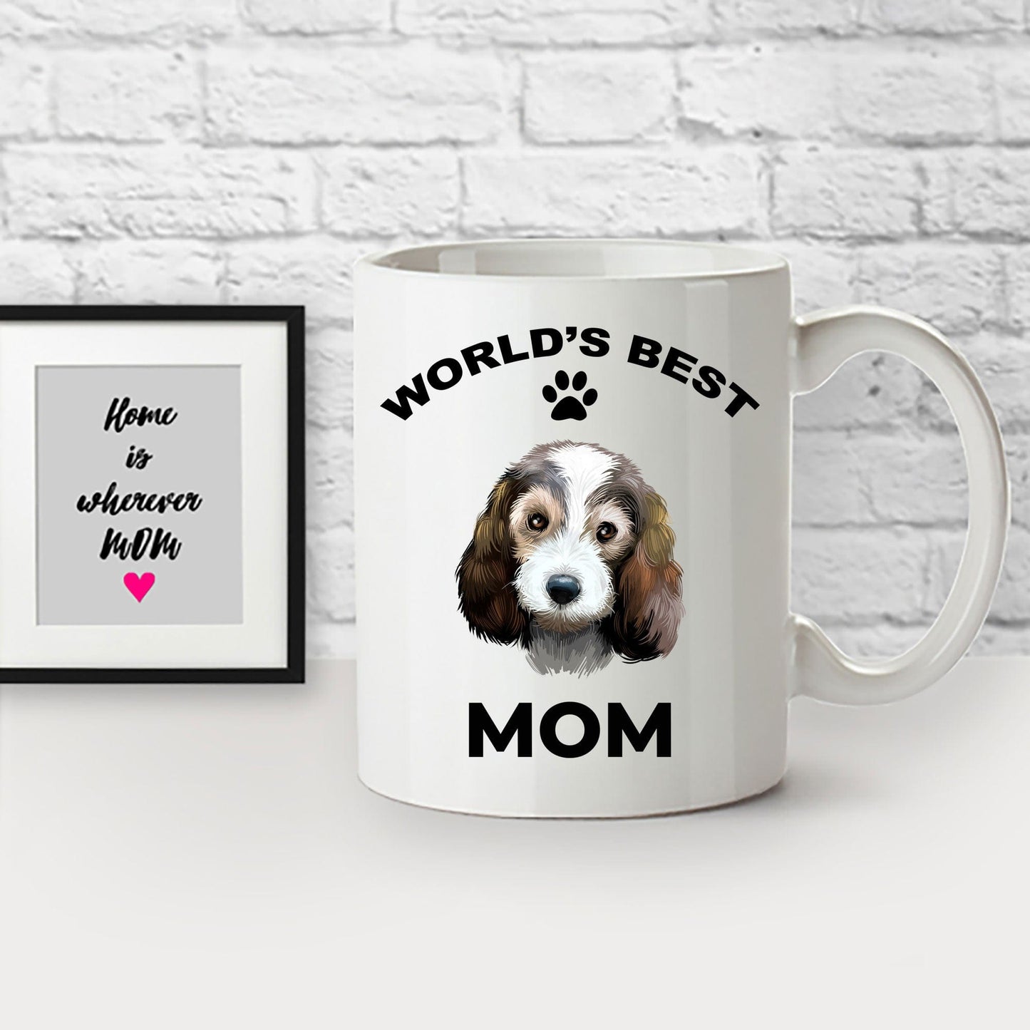 Petit Basset Griffon Vendéen Best Mom Custom Coffee Mug