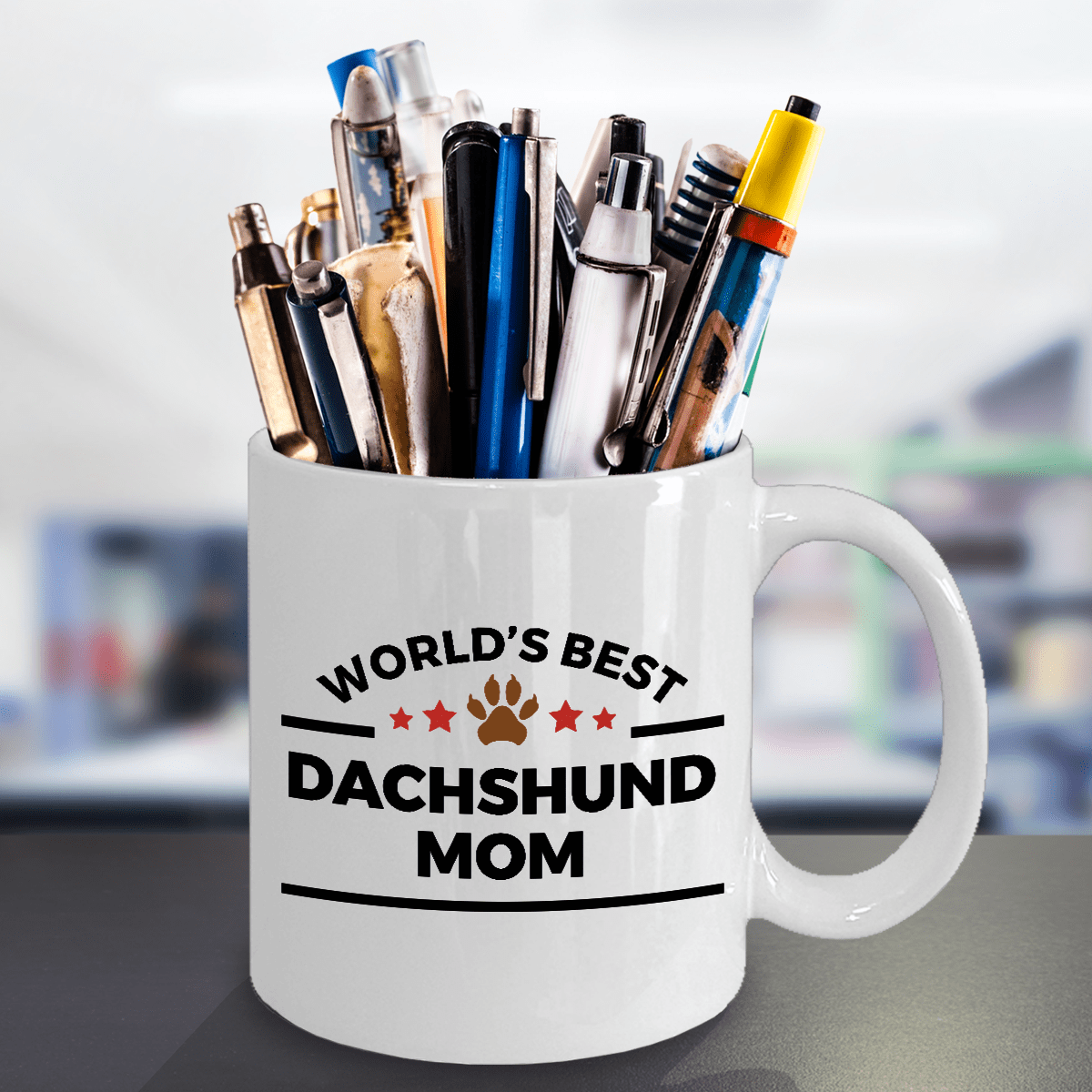 World's Best Dachshund Mom Ceramic Mug