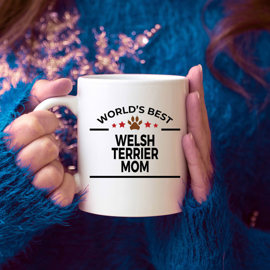 Welsh Terrier Dog Mom Coffee Mug