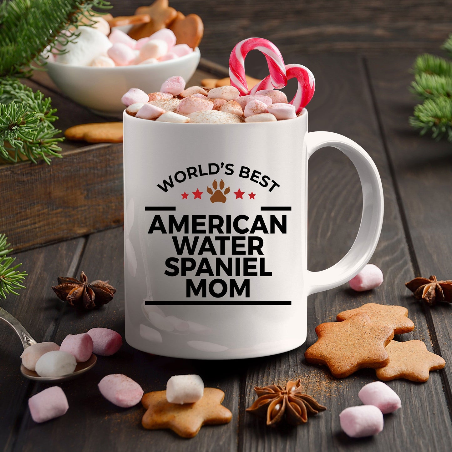 American Water Spaniel Dog Mom Coffee Mug