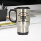 Teddy Roosevelt Terrier Dog Mom Travel Coffee Mug