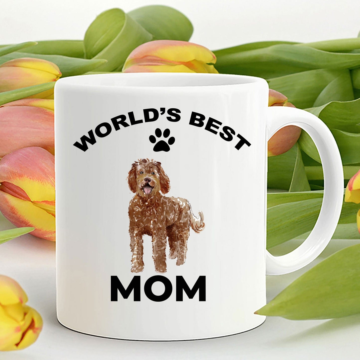 Labradoodle Best Mom Coffee Mug