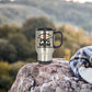 Pug Dog Mom Travel Coffee Mug
