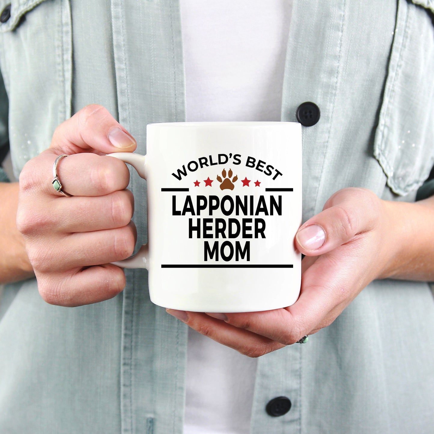 Lapponian Herder Dog Mom Coffee Mug