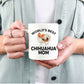 Chihuahua Long Haired Dog Mom Coffee Mug
