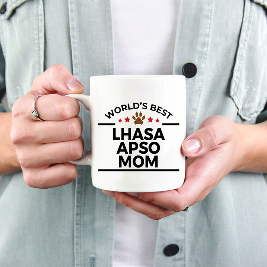 Lhasa Apso Dog Mom Coffee Mug