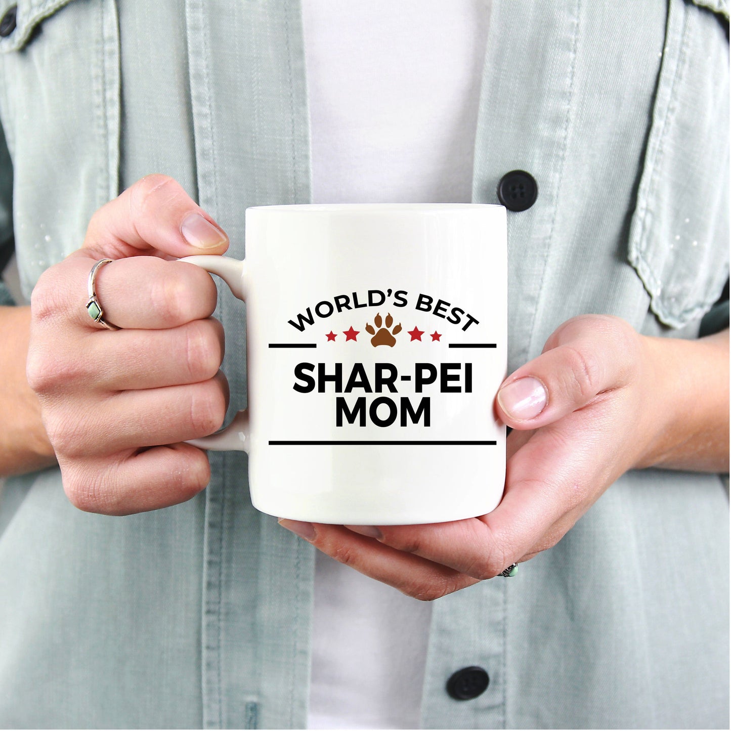 Shar-Pei Dog Mom Coffee Mug