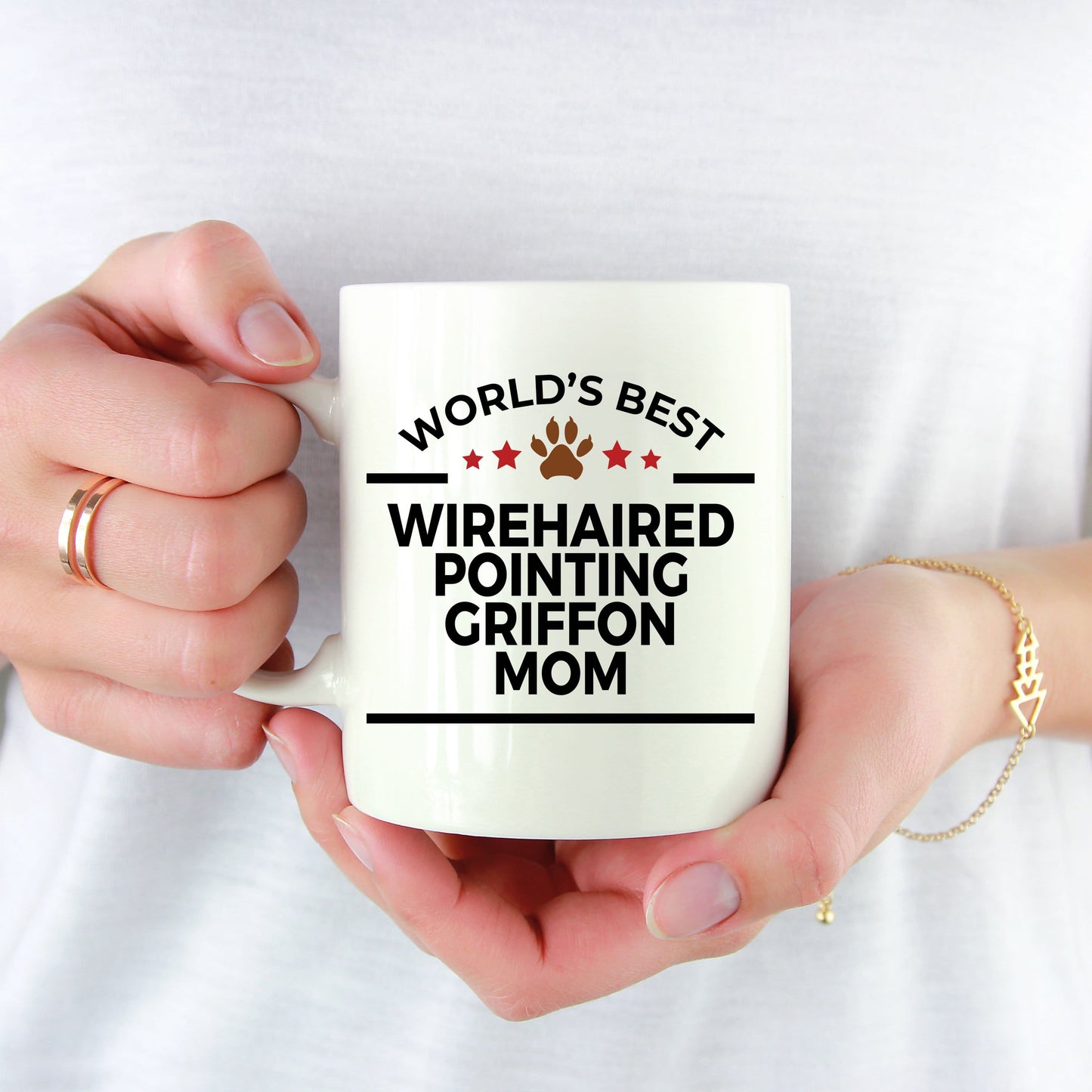 Wirehaired Pointing Griffon Dog Mom Mug